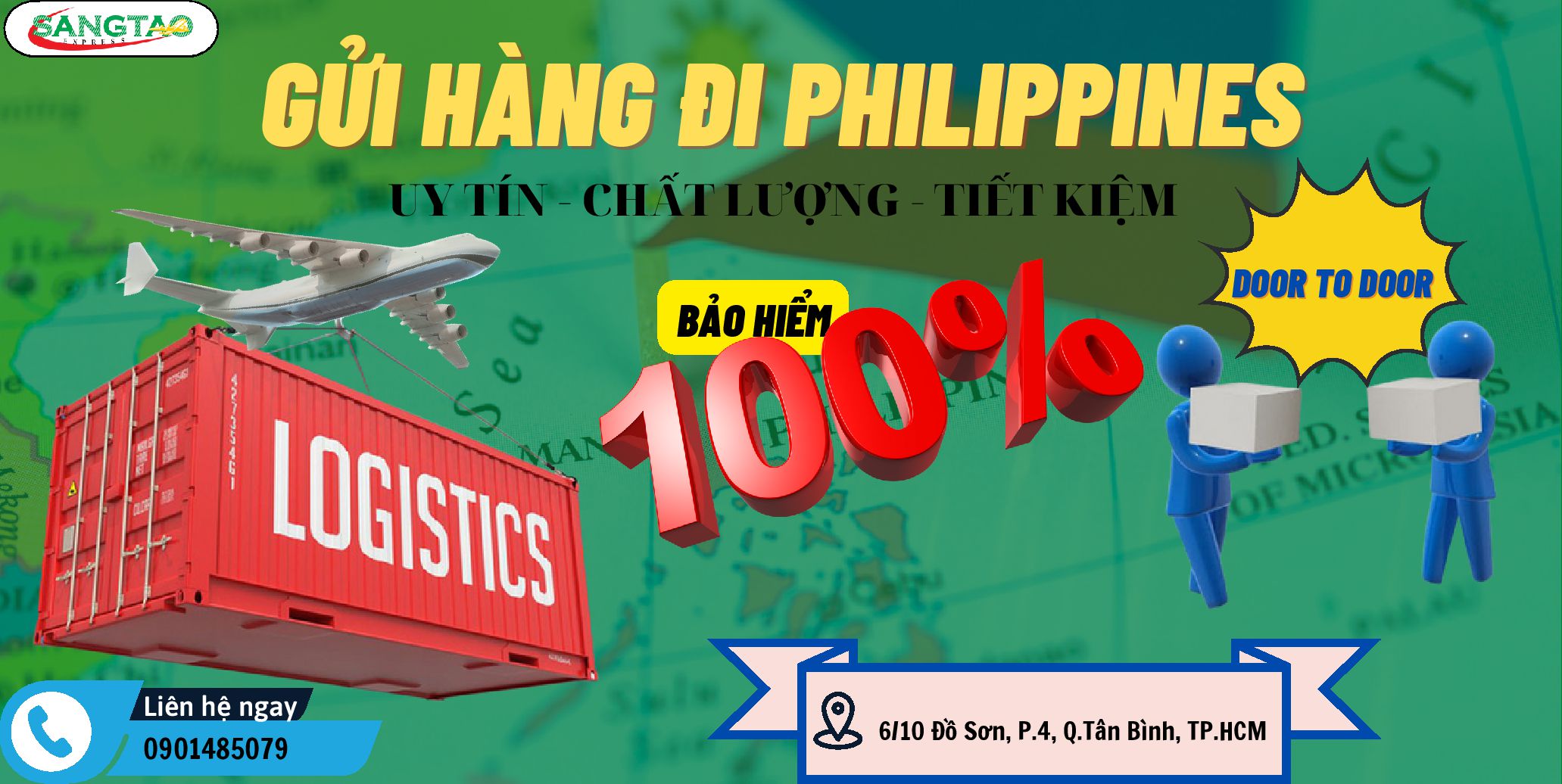 Gửi hàng đi Philippines tại TPHCM