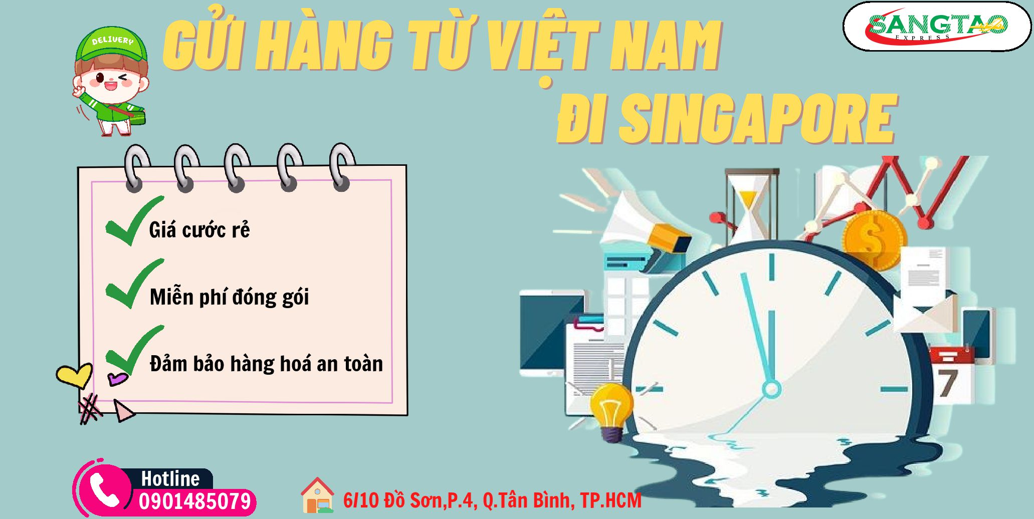 Read more about the article Gửi hàng từ Việt Nam đi Singapore