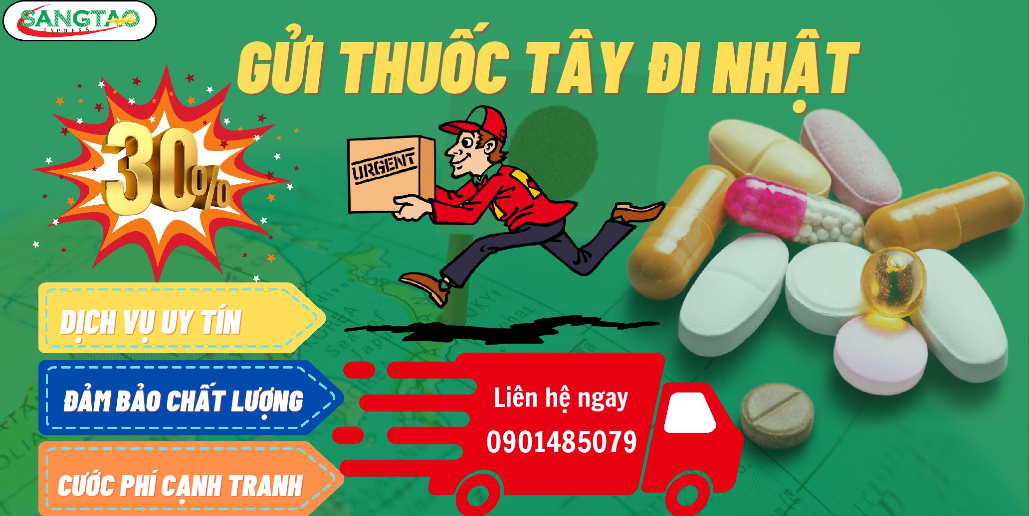 Gửi thuốc tây đi Nhật